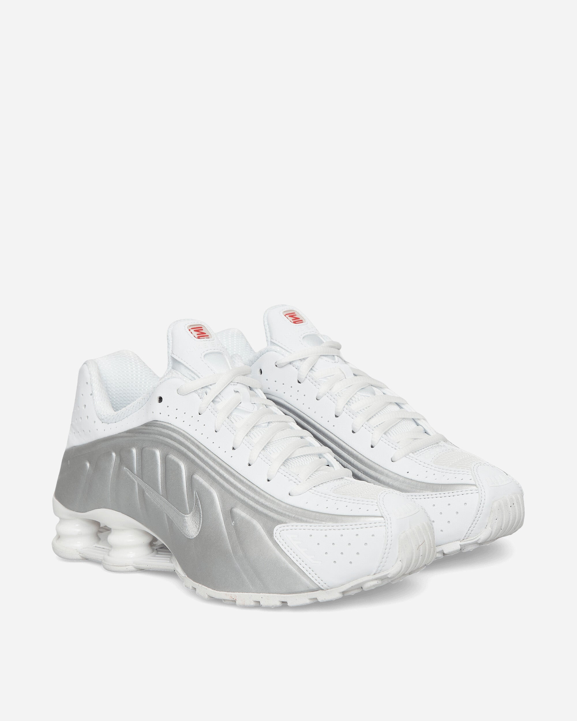Shox R4 Sneakers White / Metallic Silver - 2