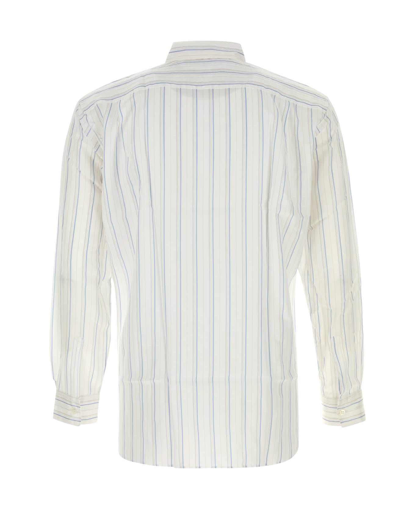 Embroidered Cupro Shirt - 2
