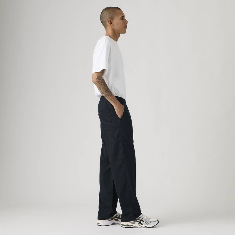 EASY RELAXED LIGHTWEIGHT LINEN SURPLUS MEN'S PANTS 4