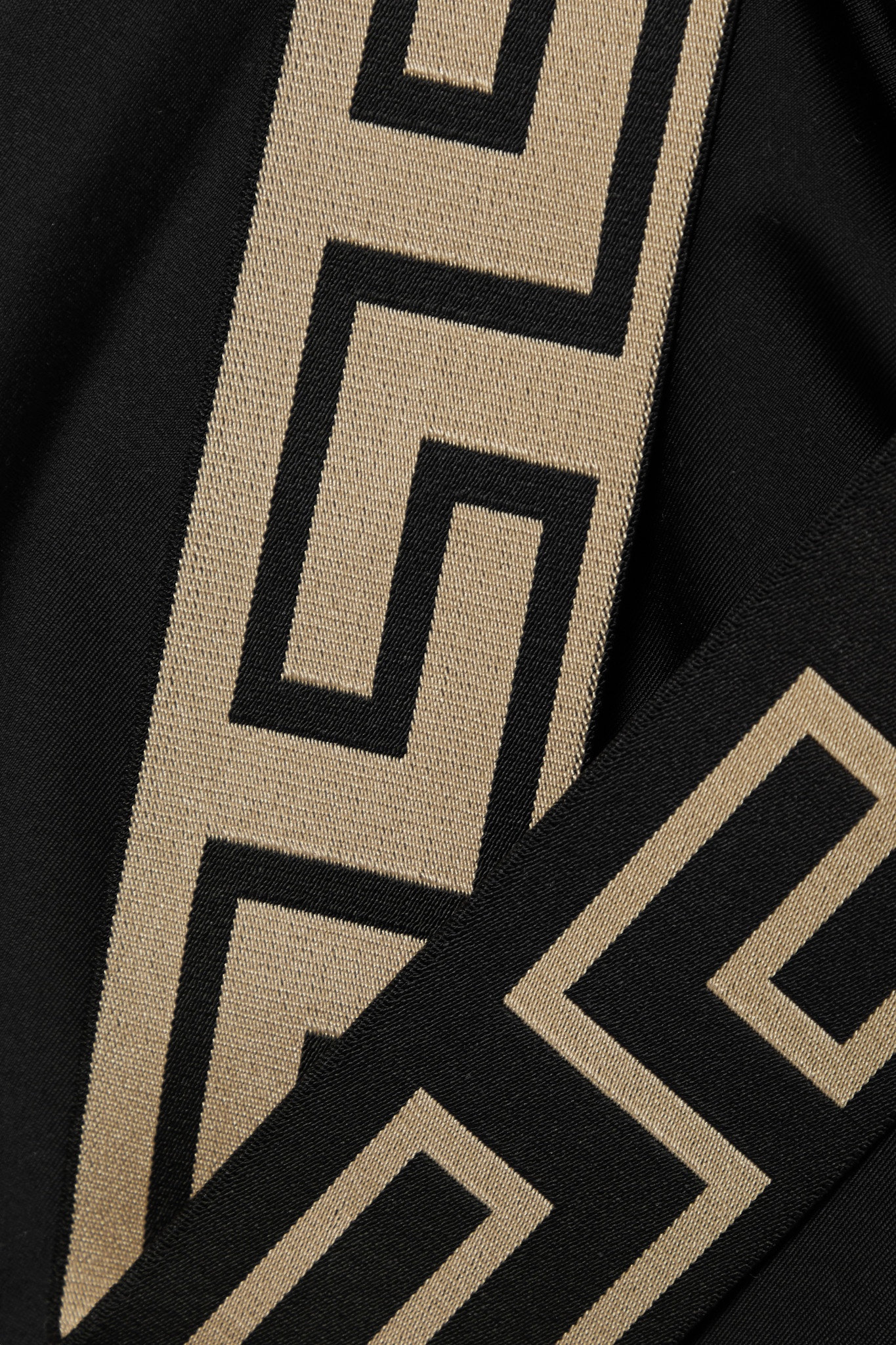 VERSACE Jacquard-trimmed swimsuit | netaporter | REVERSIBLE