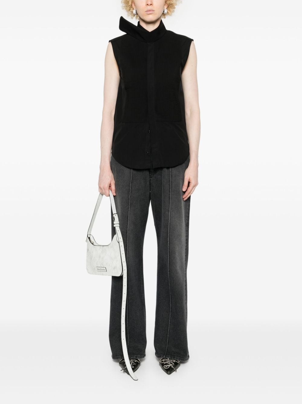 sleeveless shirt - 2