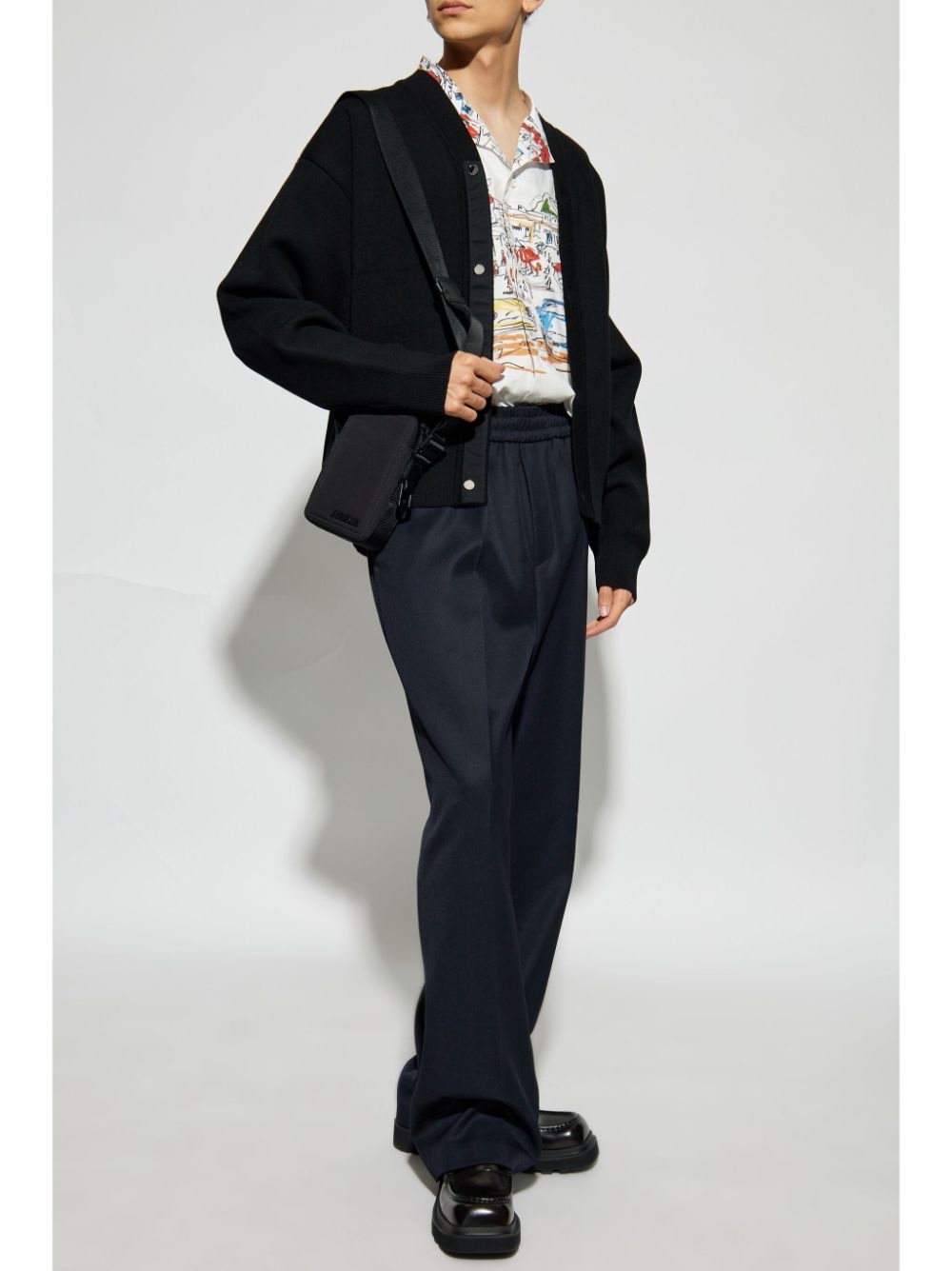 elasticated loose-fit trousers - 2
