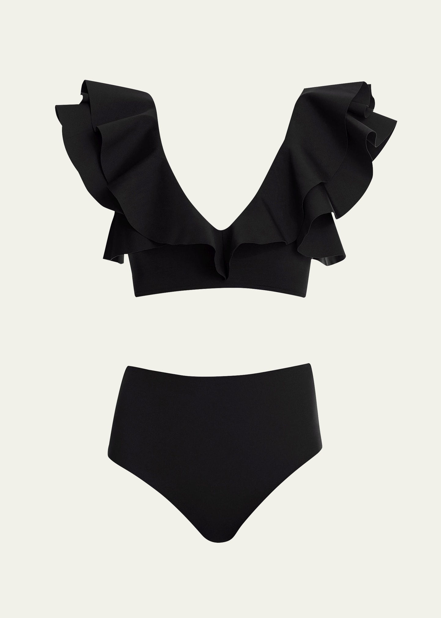 Mila Ruffle Two-Piece Bikini Set - 3