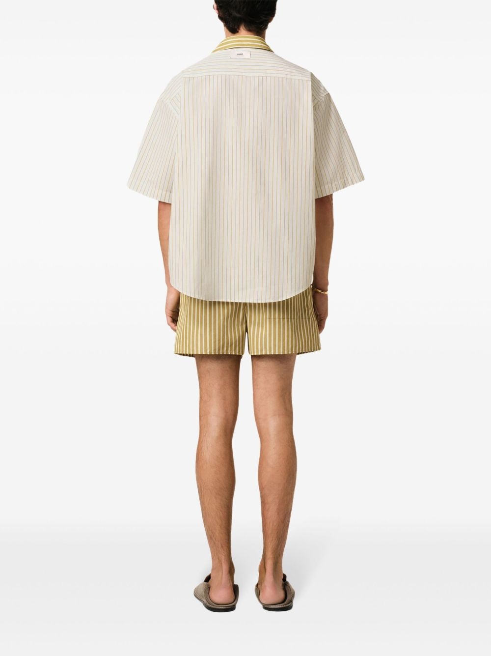 camp-collar shirt - 4