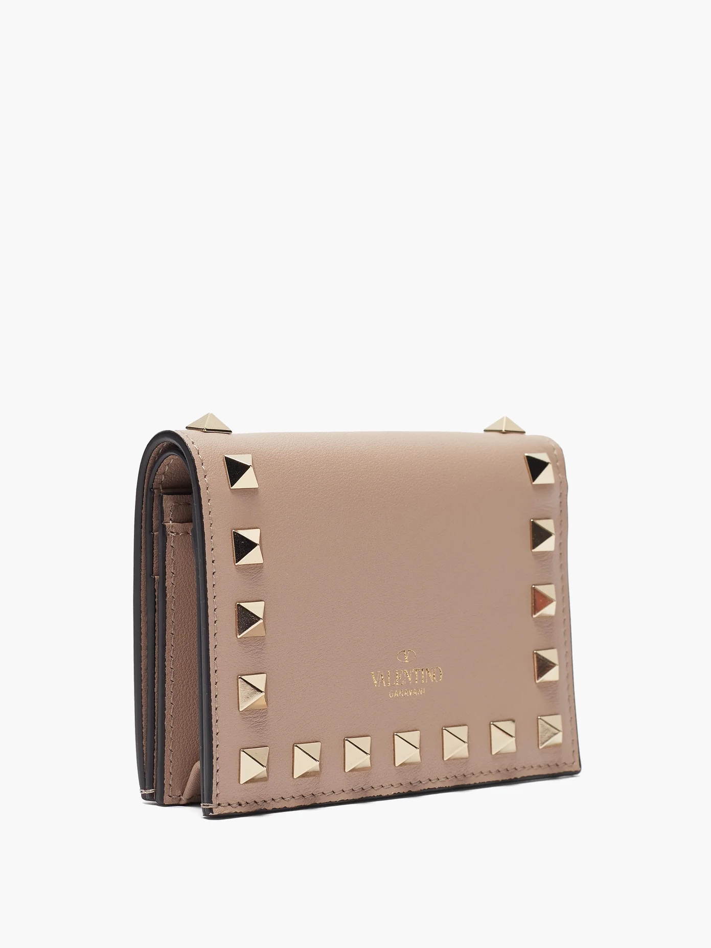 Rockstud leather wallet - 4