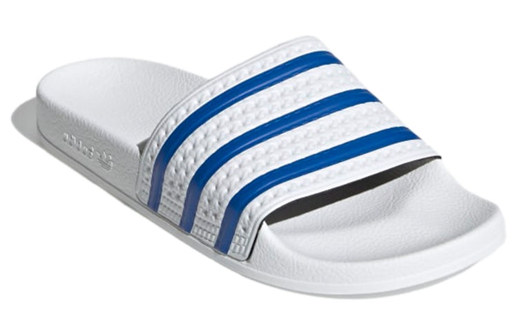 adidas originals Adilette Slides White/Blue FX5860 - 3