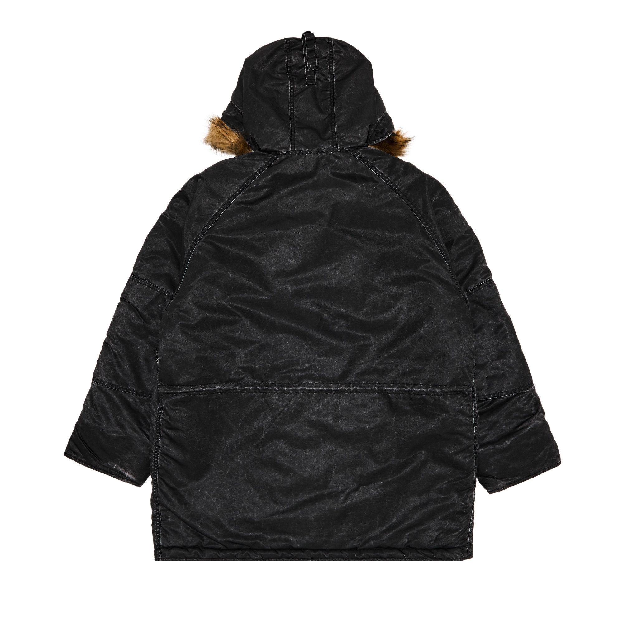 Supreme Washed Flight Satin N-3B Parka 'Black' - 2