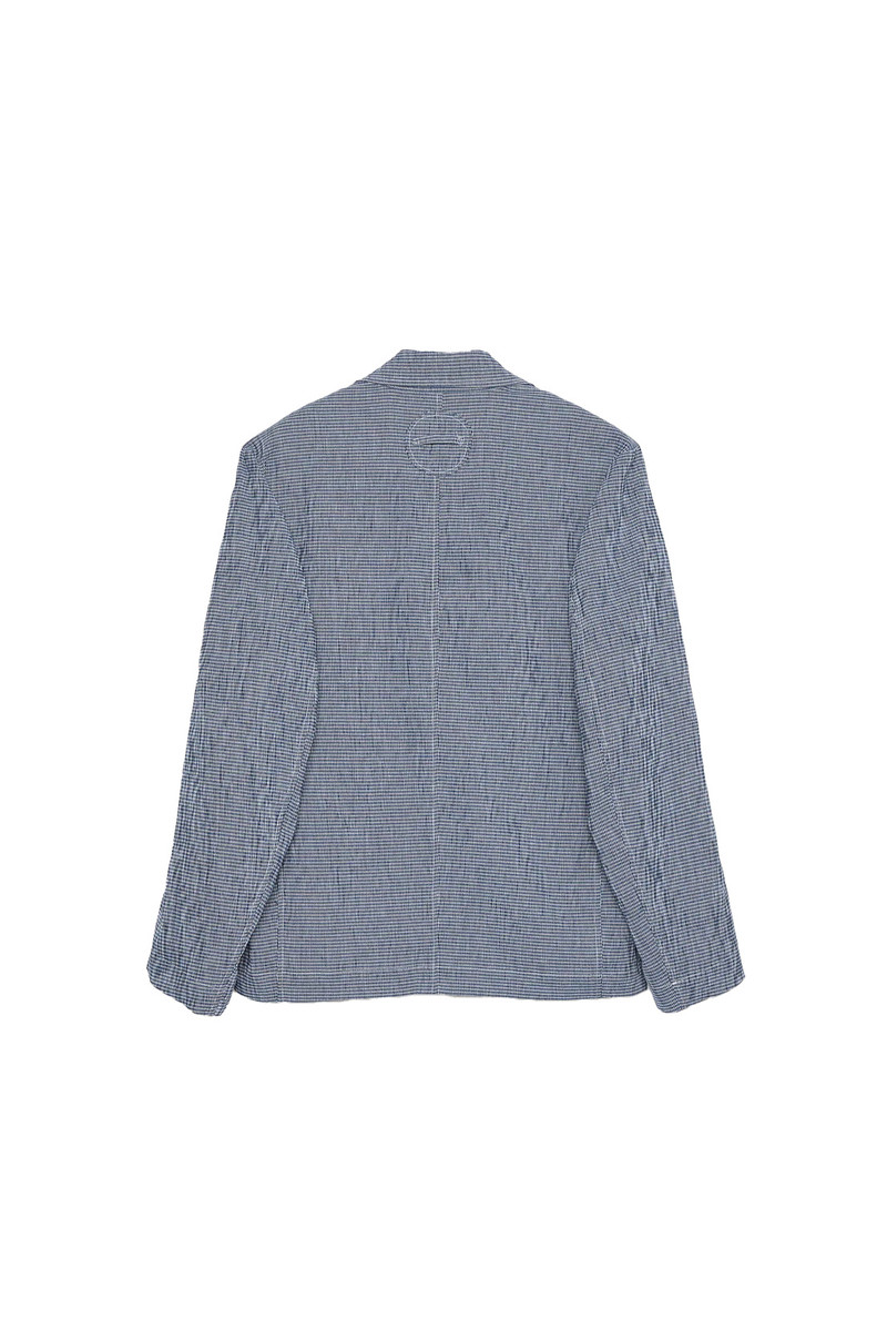 EDWARD CUMING Edward Cuming Hunched Tailored Yoryu Blazer Blue outlook