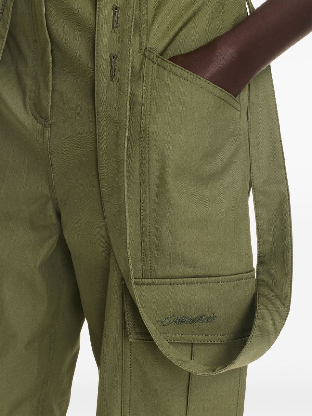 flared cargo pants - 5