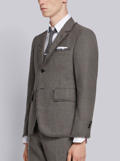 Thom Browne Frayed Edge Sport Coat outlook