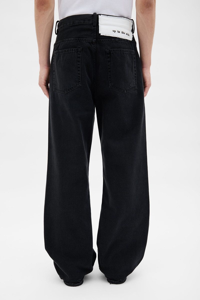 Ronald 5 Pocket Jeans with Printed Patches 3