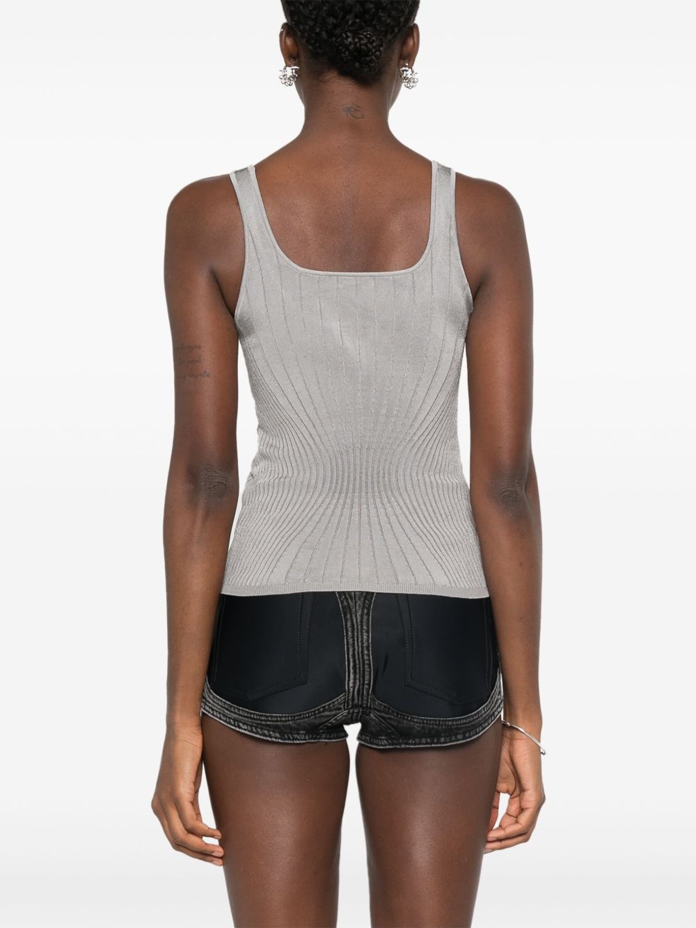 knitted tank top - 4