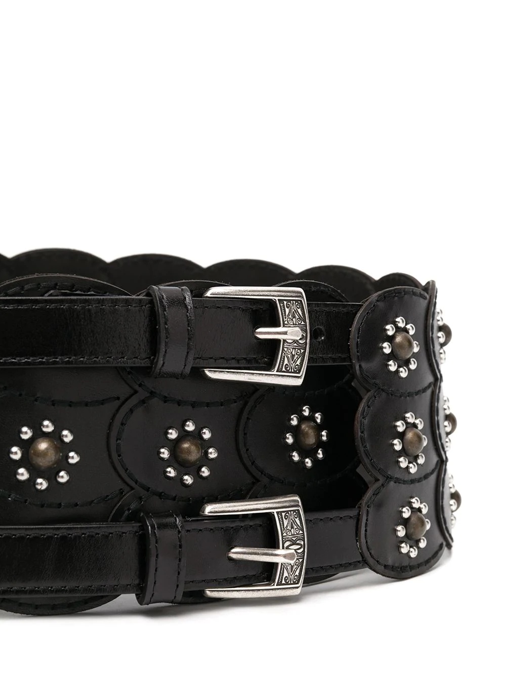 micro-stud waist belt - 2