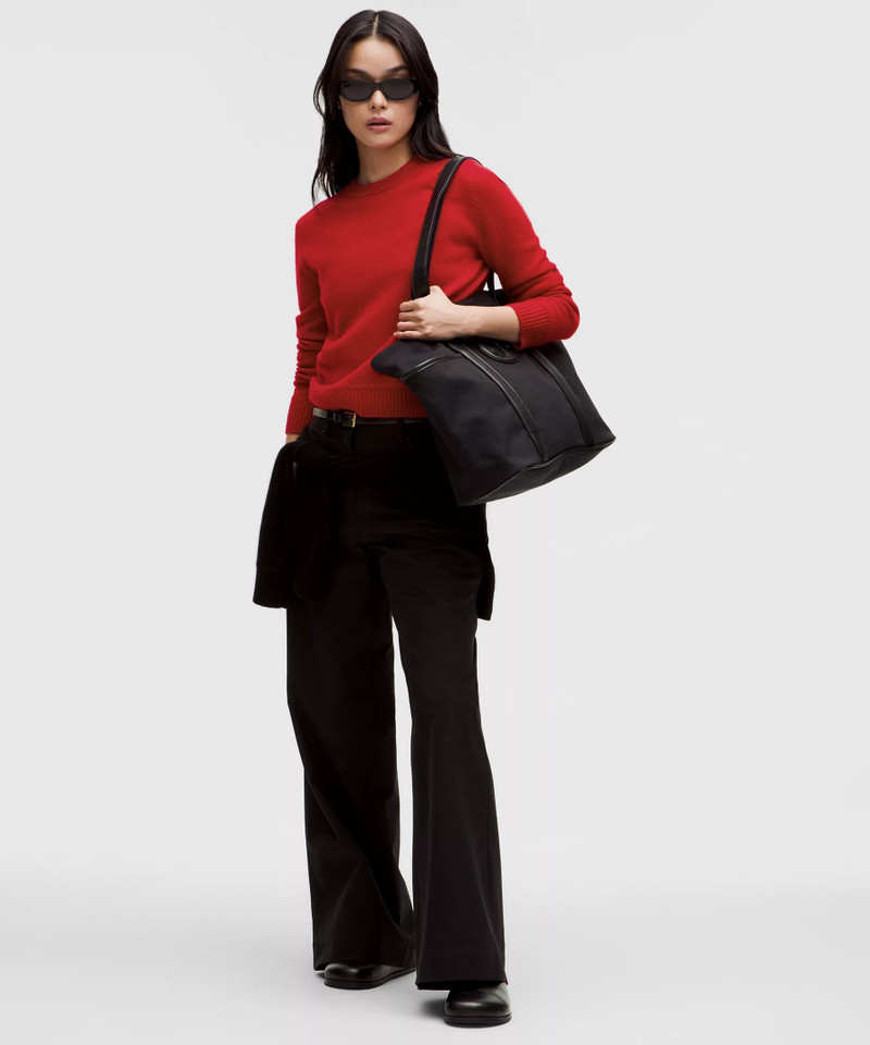 lululemon Cashmere Slim-Fit Crewneck Sweater outlook