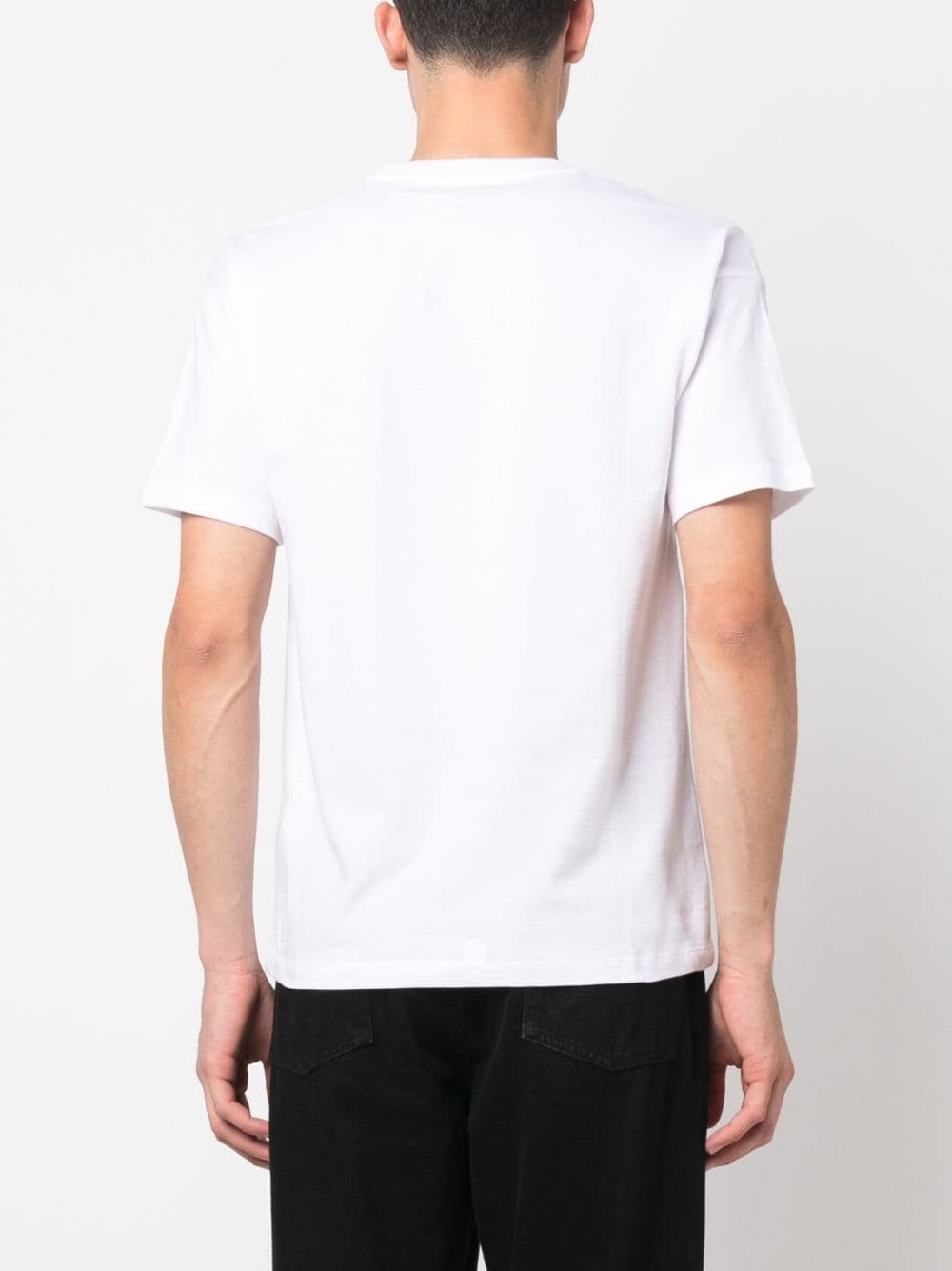 logo-print organic cotton T-shirt - 4