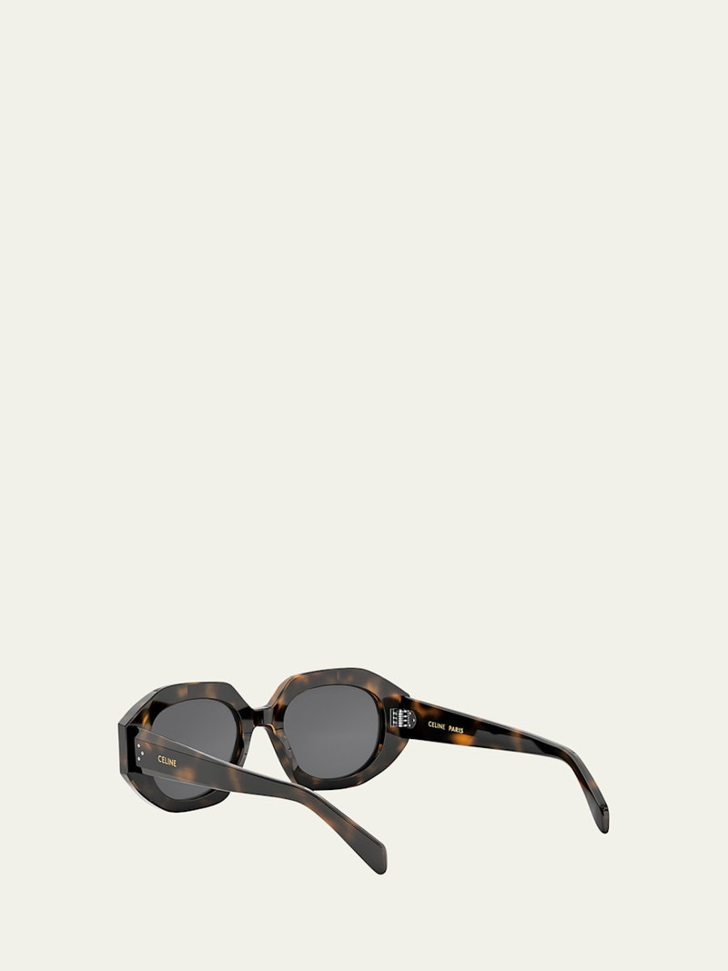 CELINE 3 Dot Geometric Square Sunglasses outlook