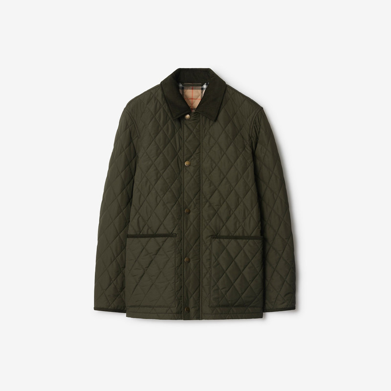 Quilted Nylon Barn Jacket 1