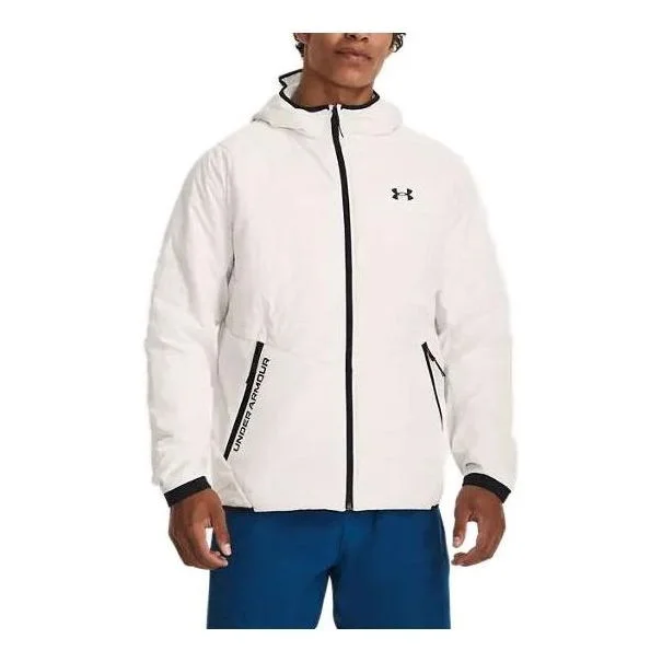 Under Armour Storm Session Hybrid Jacket 'Onyx White' 1378494-112 - 1