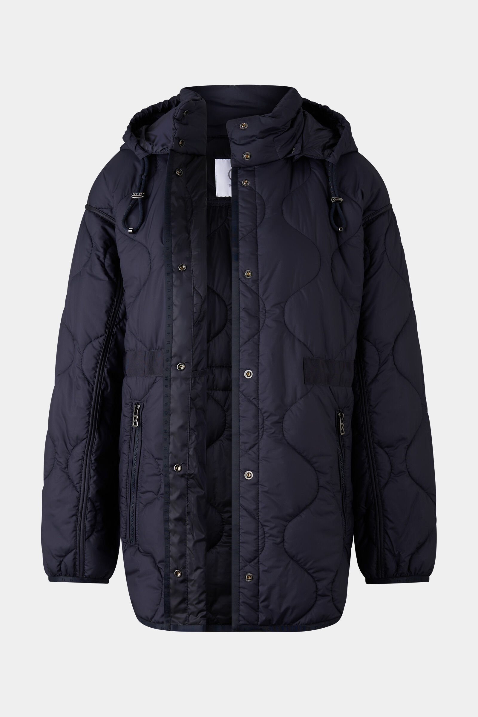 Gladys Cape jacket in Navy blue - 2