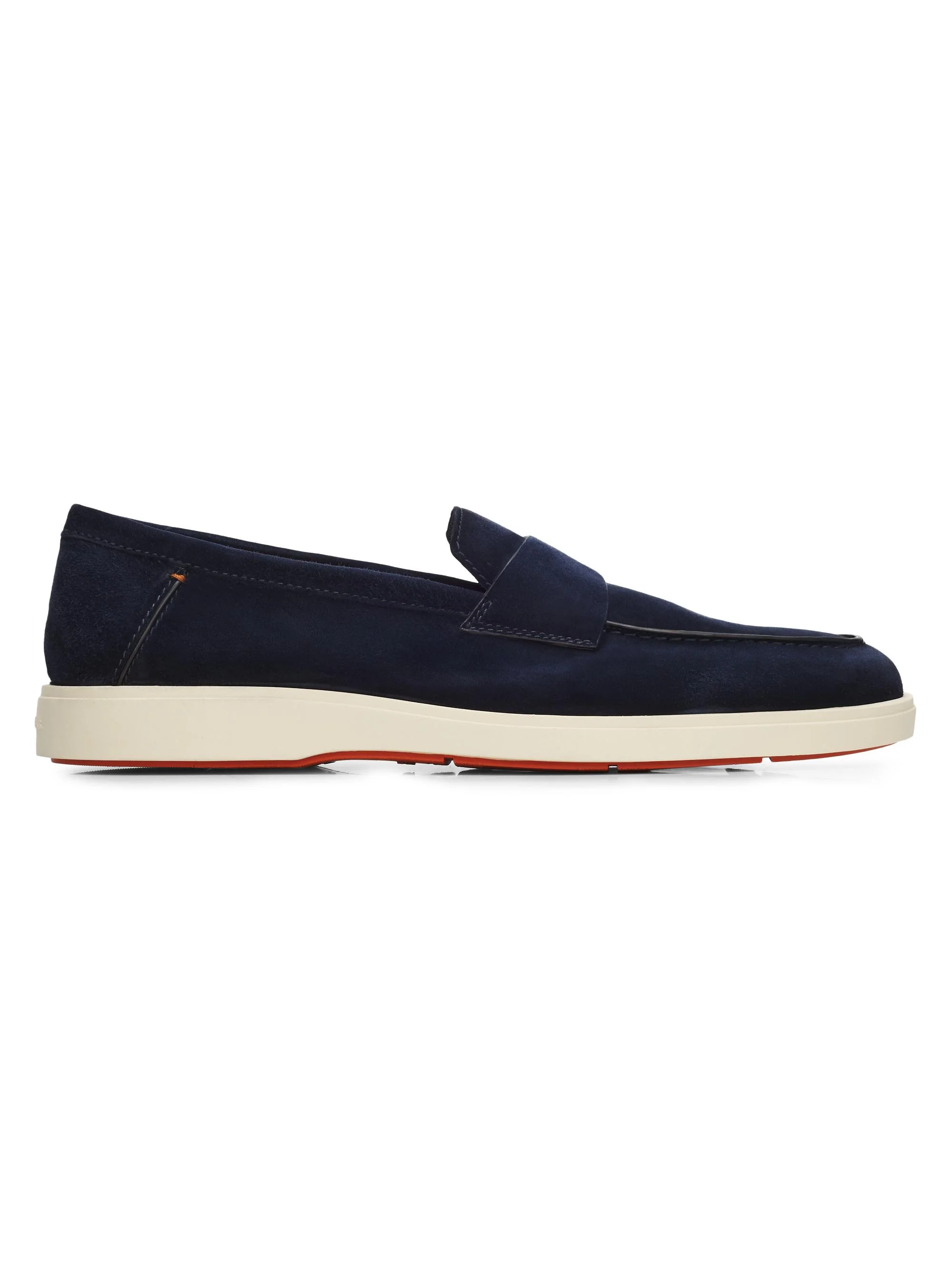 Men's Revolve Suede Loafers - Blue - 1