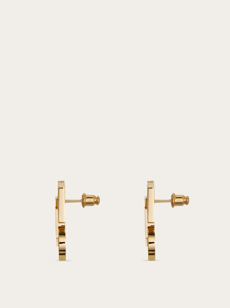 Four Gancini clip on earrings 3