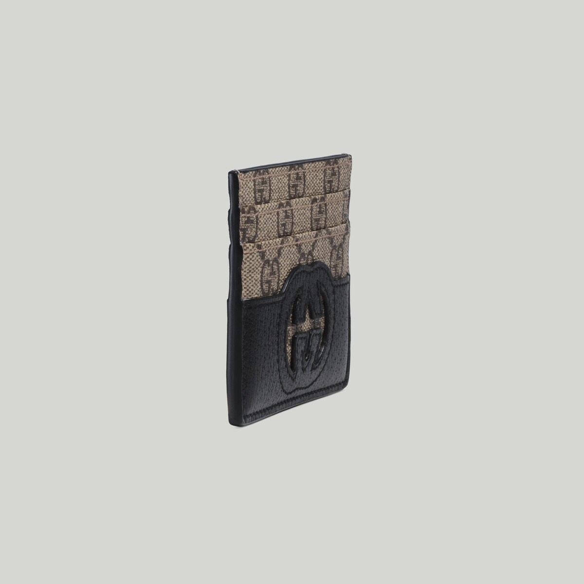 Card case with cut-out Interlocking G - 3