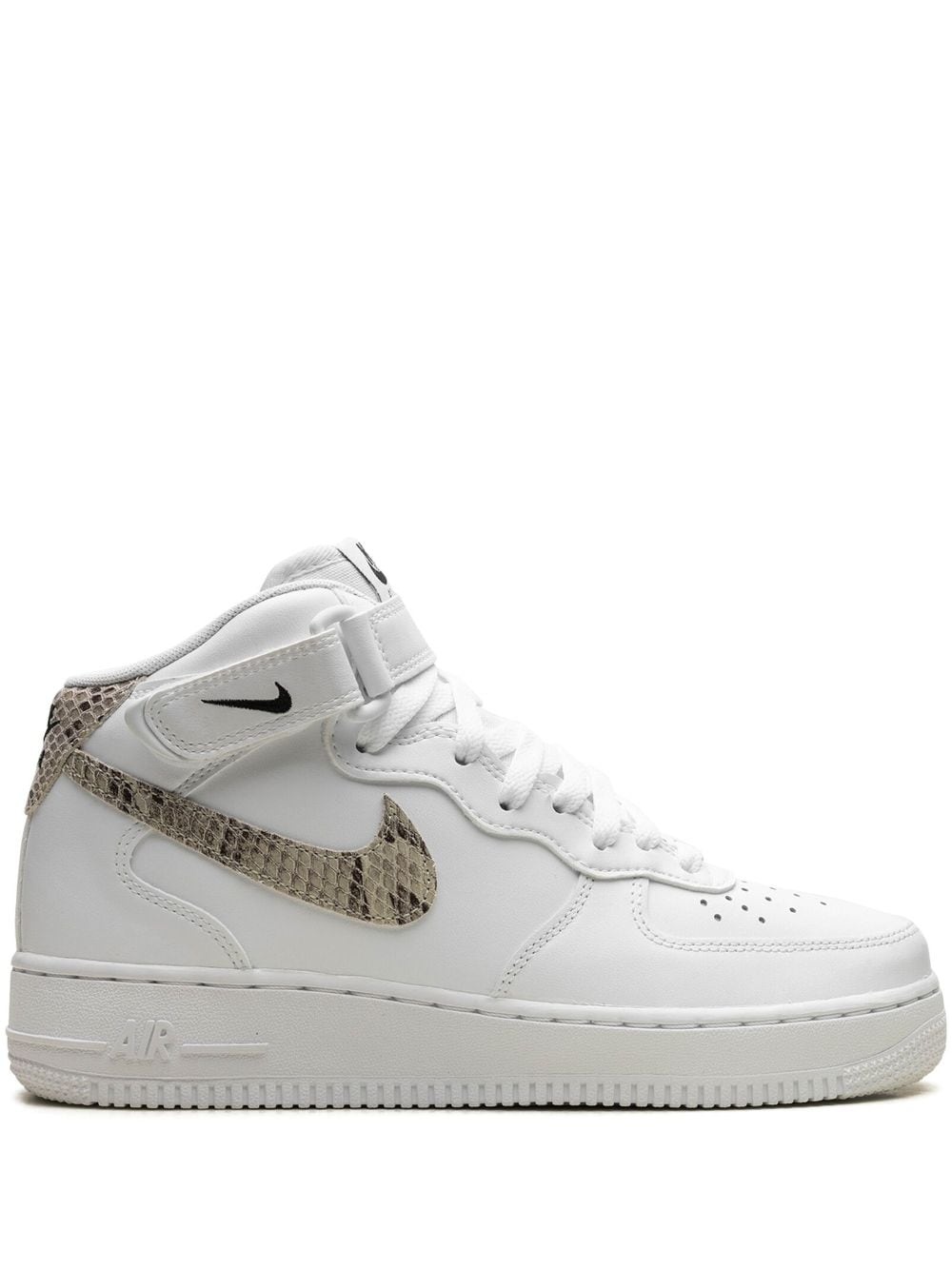 Air Force 1 '07 Mid "White/Snake Swoosh" sneakers - 1