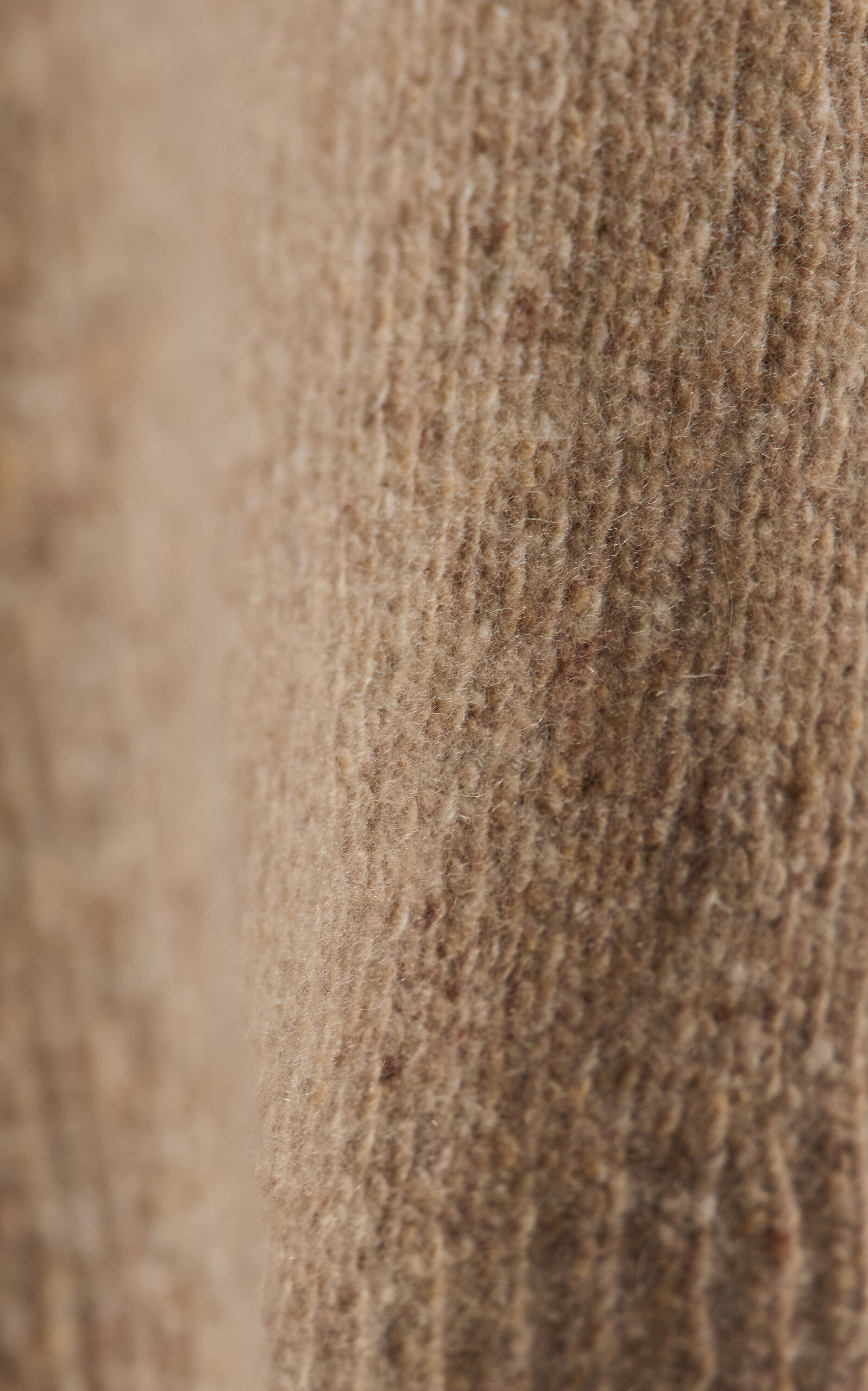Burke Donegal Cashmere Polo Sweater brown - 5