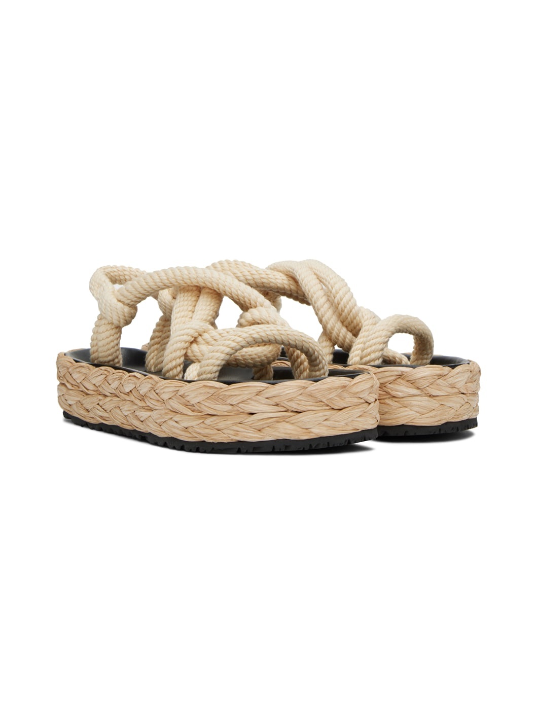 Beige Edon Sandals - 4