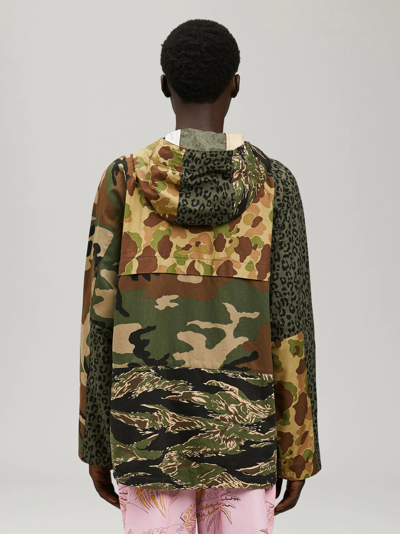 SHORT PARKA PXP MIXED PRINT 5