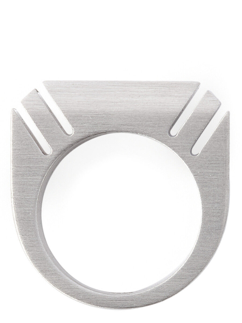 Rick Owens Cut Beveled ring outlook