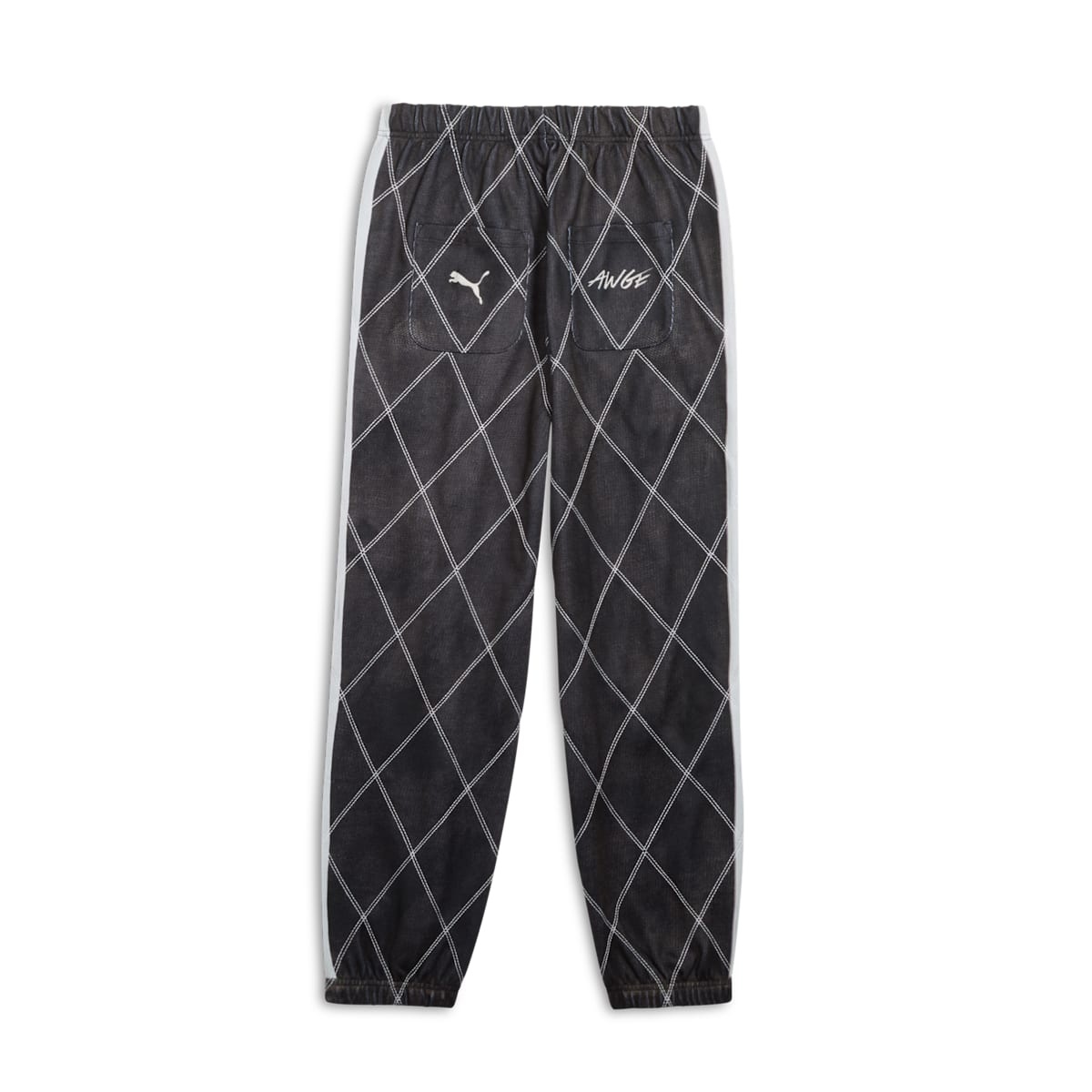 PUMA x A$AP ROCKY Distressed Sweatpants 'Black' 631124-01 - 2