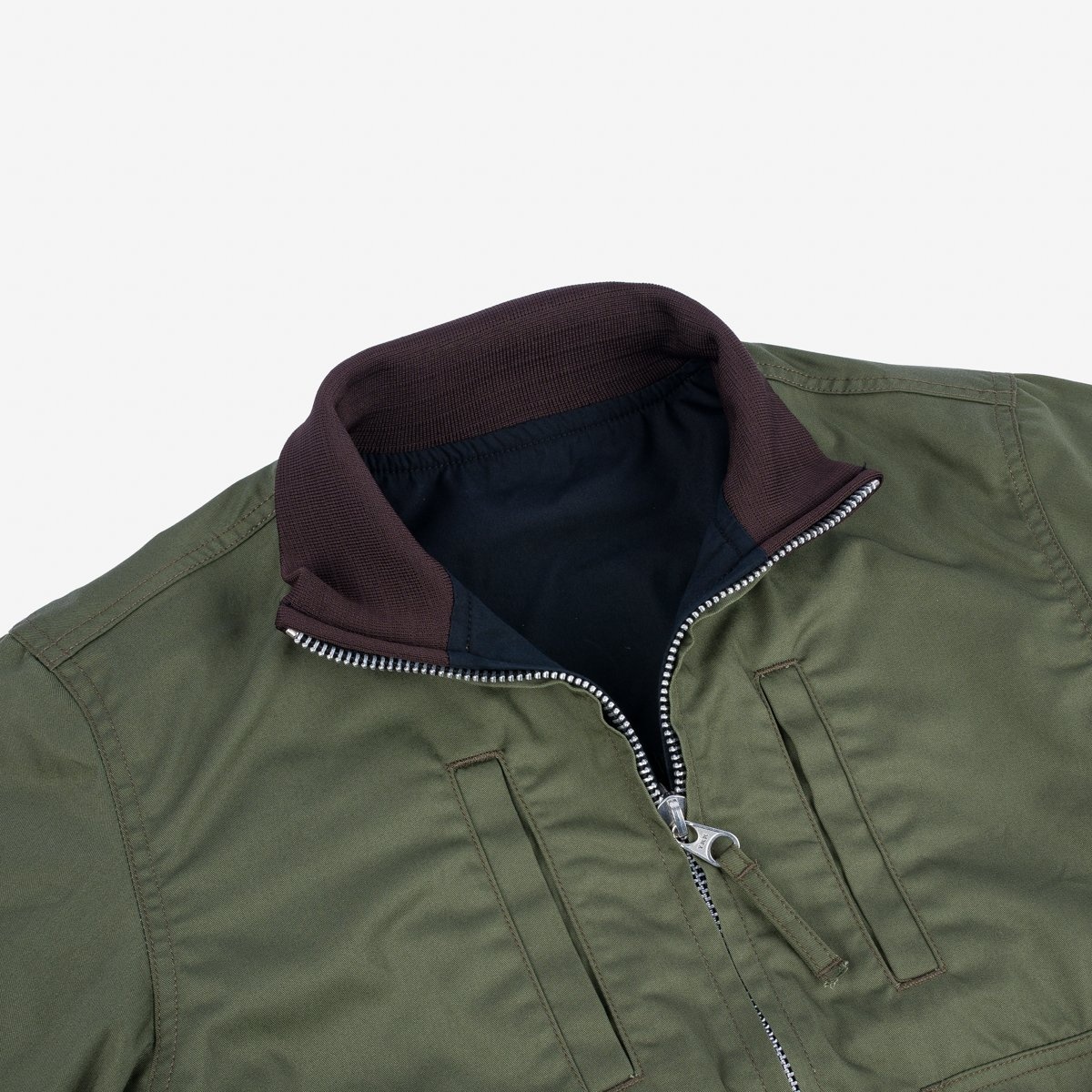 IHJ-130-BLK-NP Reversible Tanker Jacket - Black - 17