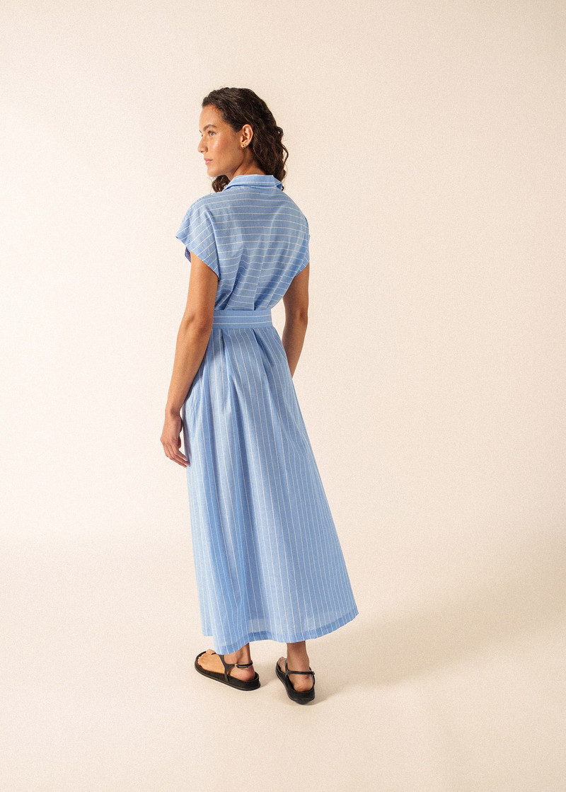 MAELYS Striped Maxi Dress 4