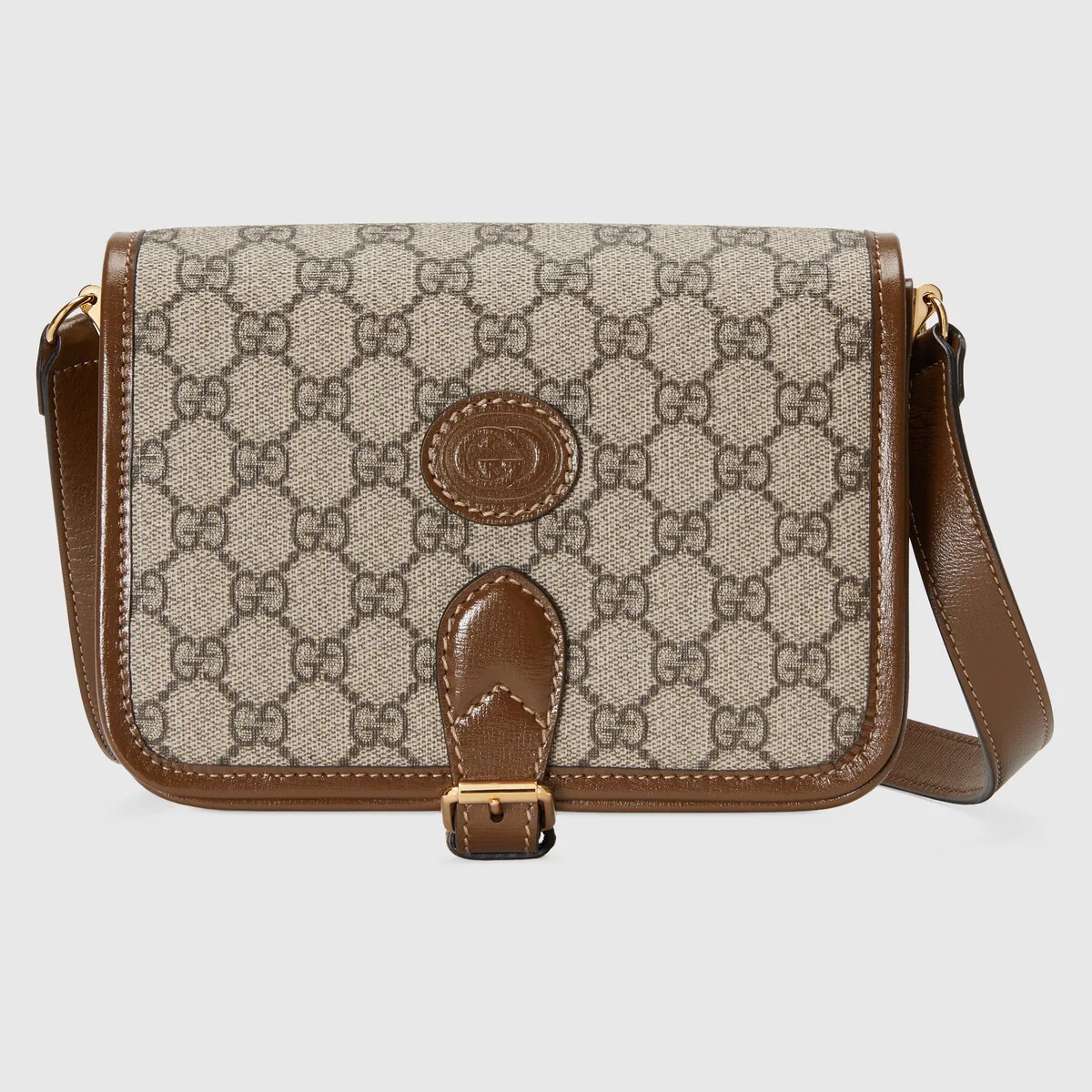 Mini crossbody bag with Interlocking G - 1