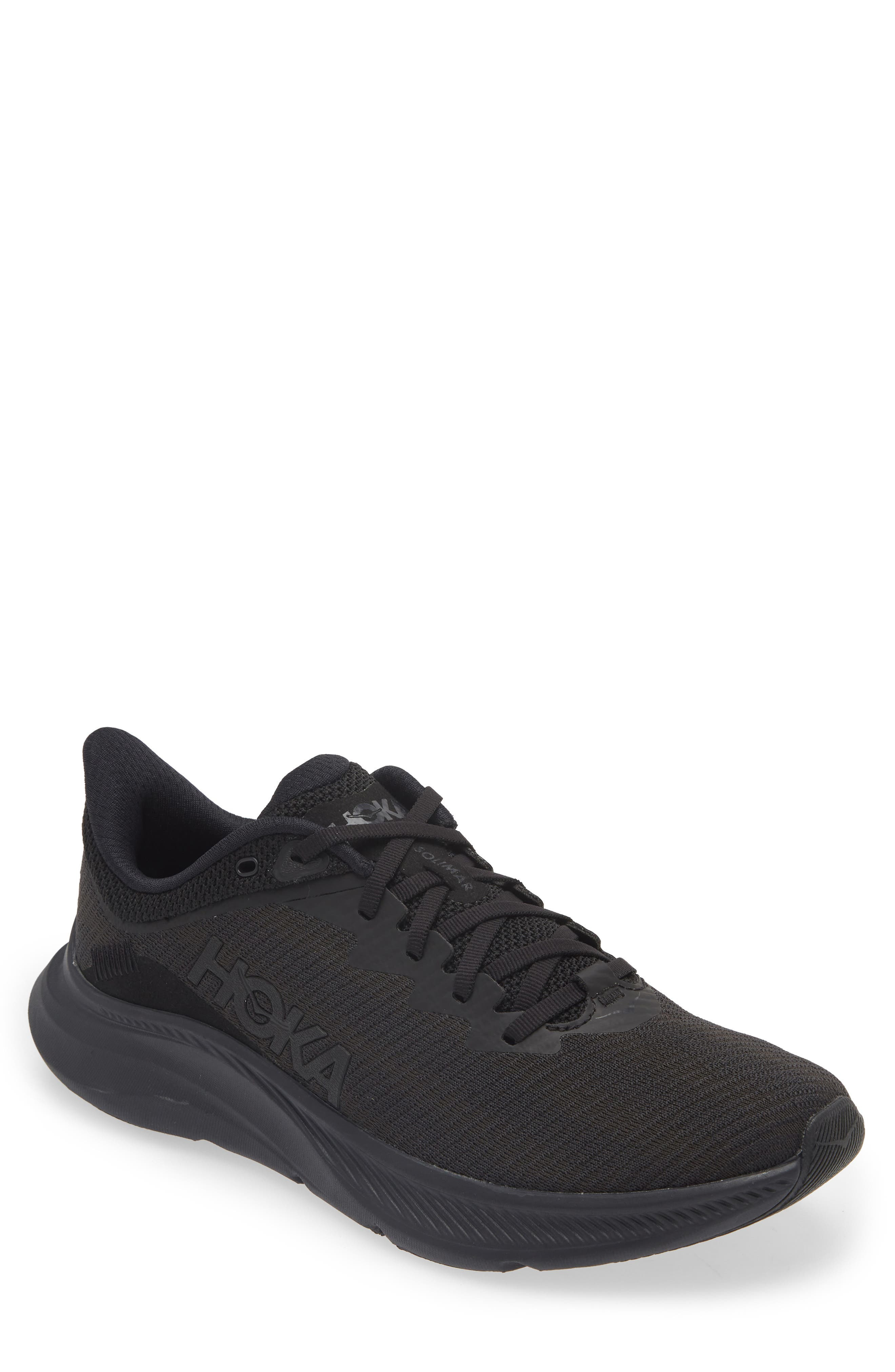 HOKA Solimar Running Shoe in Black /Black at Nordstrom - 1