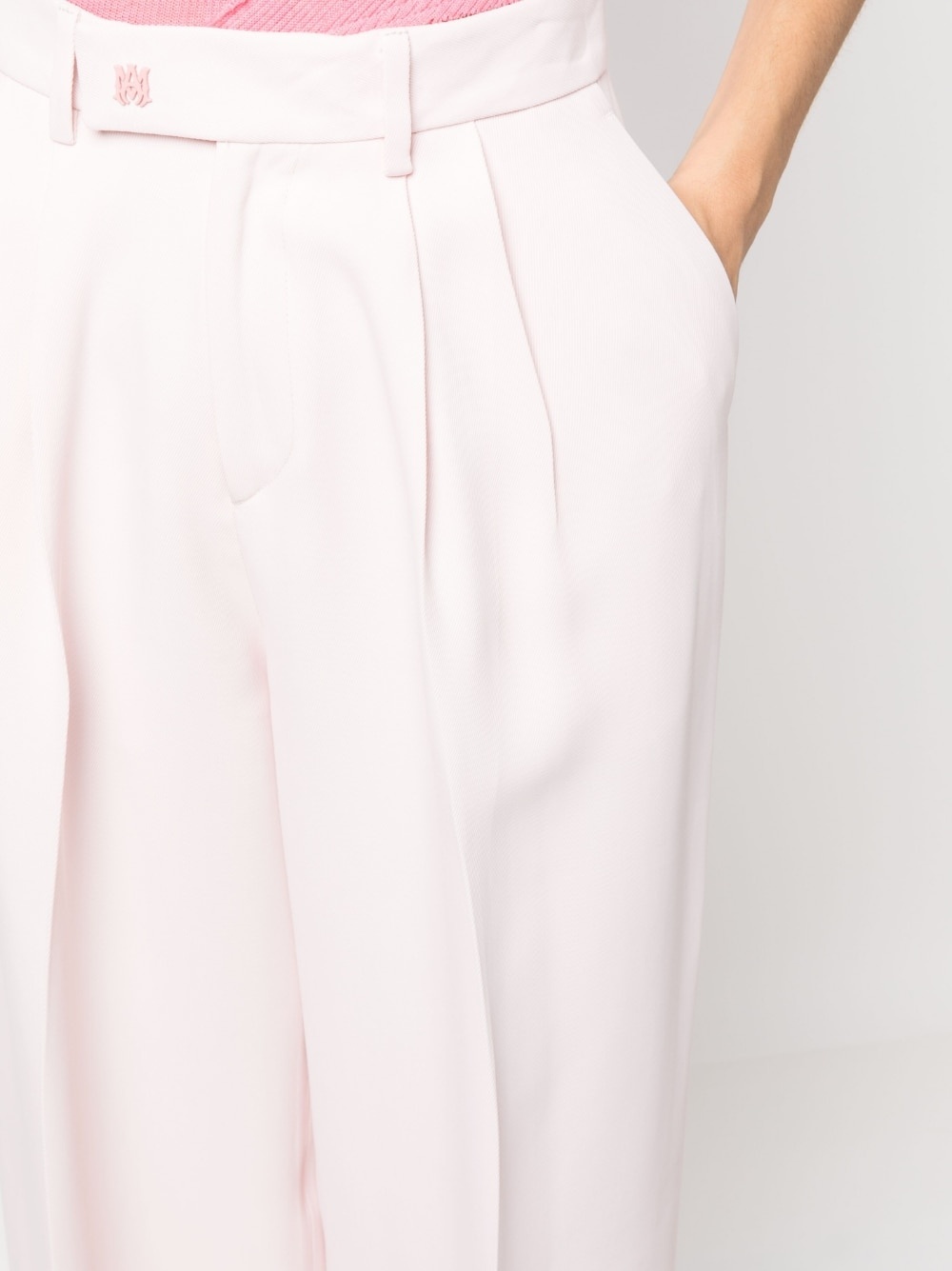 wide-leg tailored trousers - 5
