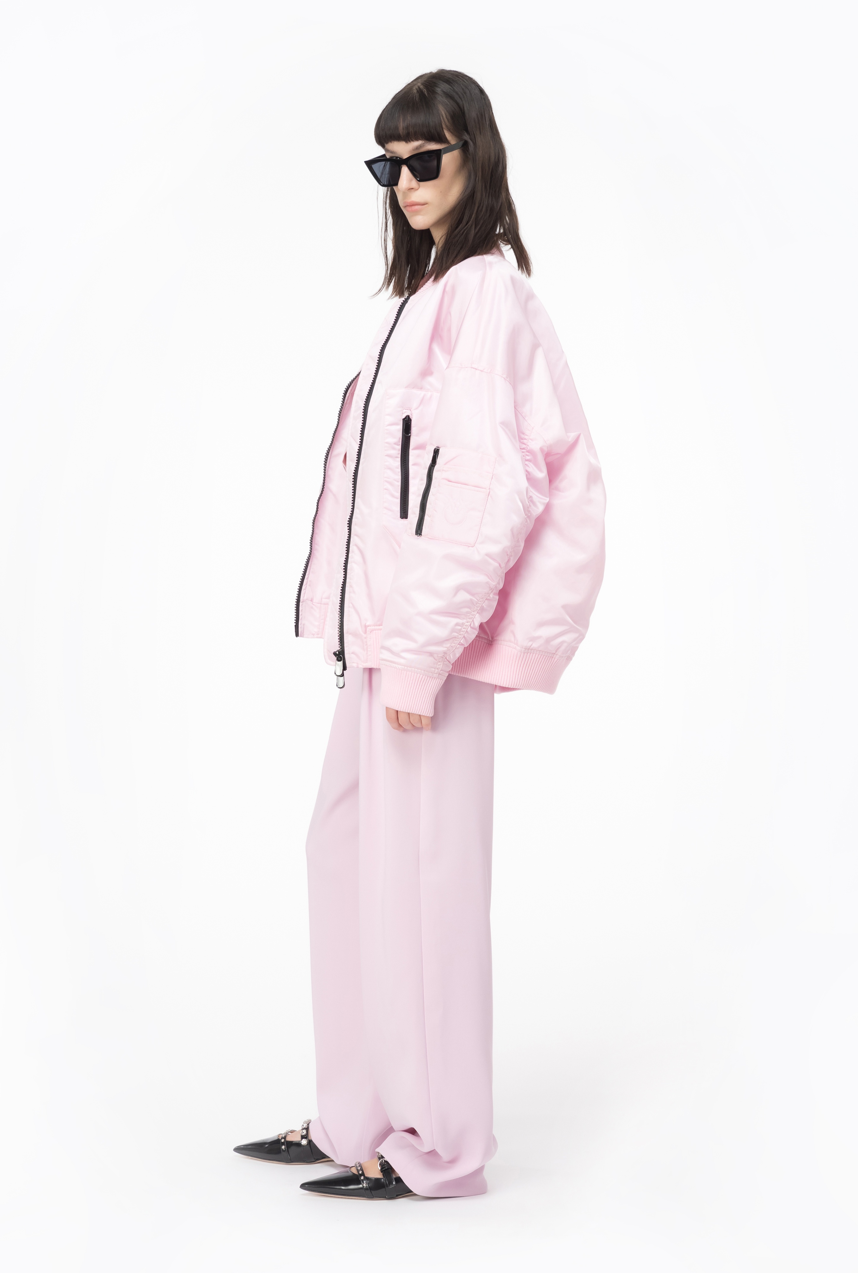 TECHNICAL SATIN BOMBER JACKET - 3