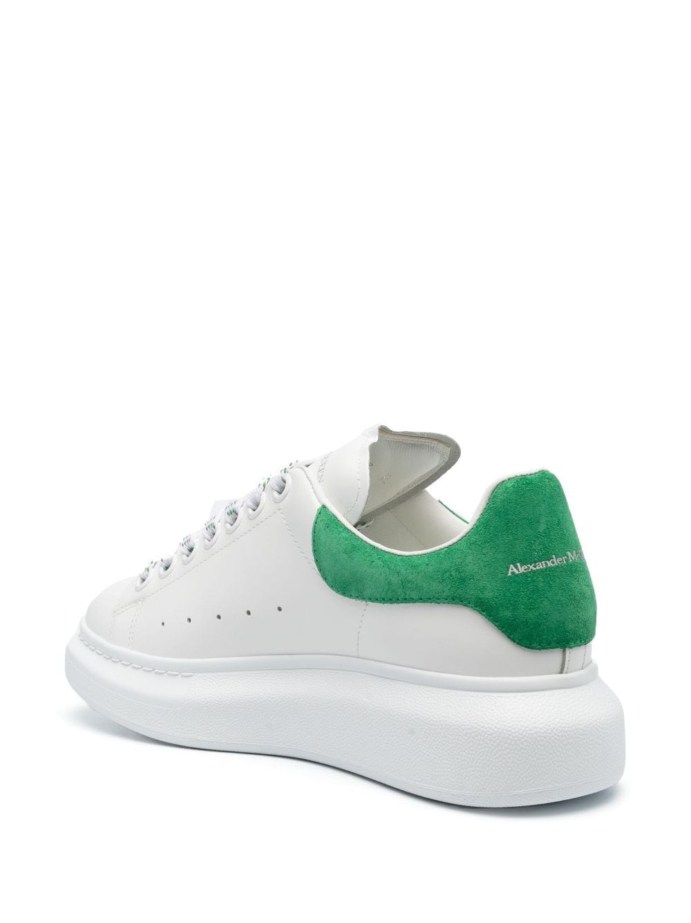 Oversized leather sneakers - 3