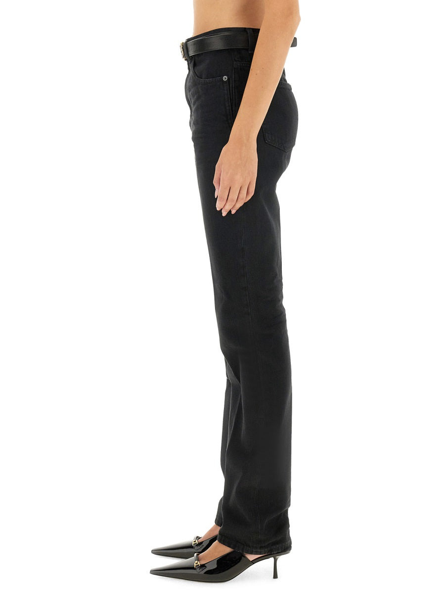 Saint Laurent Women Straight Denim Jeans - 3