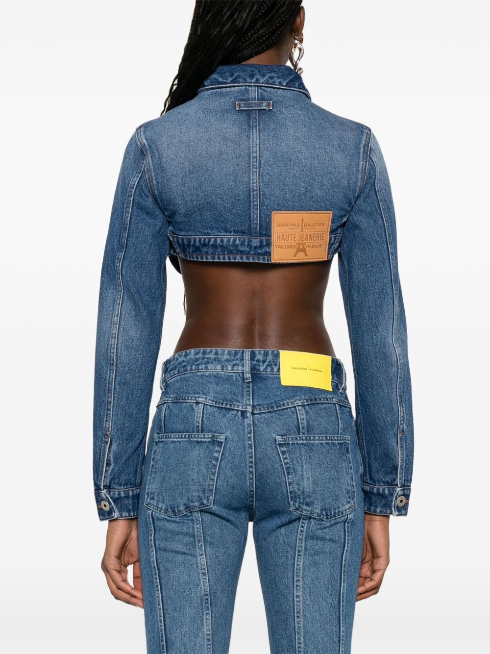 Conical cropped jacket - 4