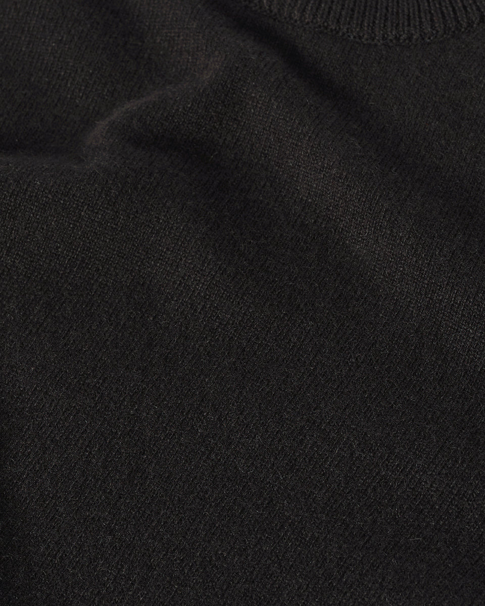 Classic Cashmere Grey Round Neck Jumper - 6