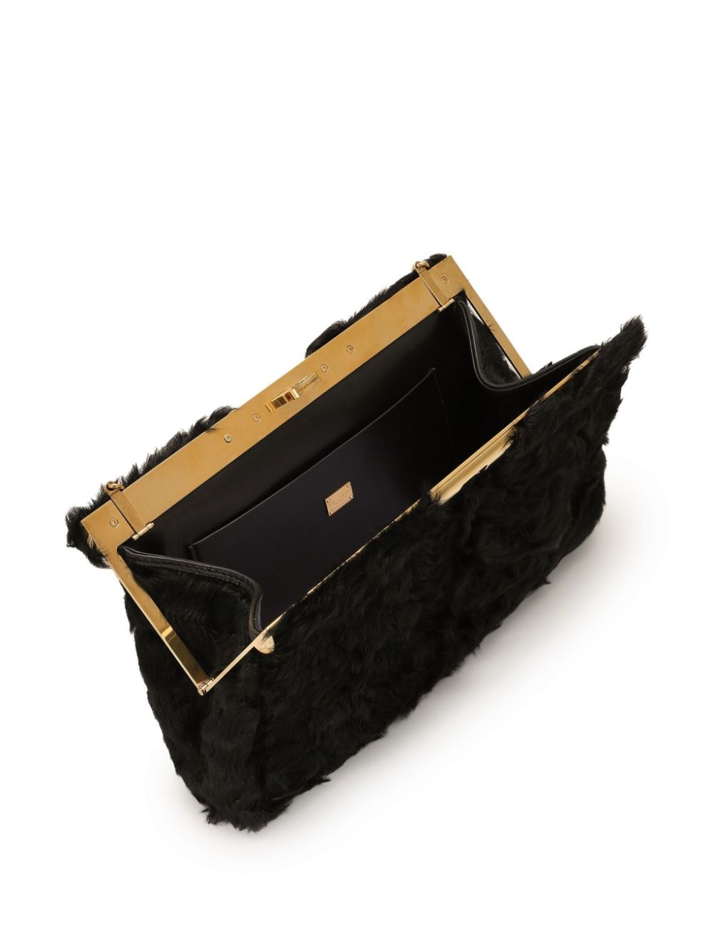 brushed clutch bag - 5