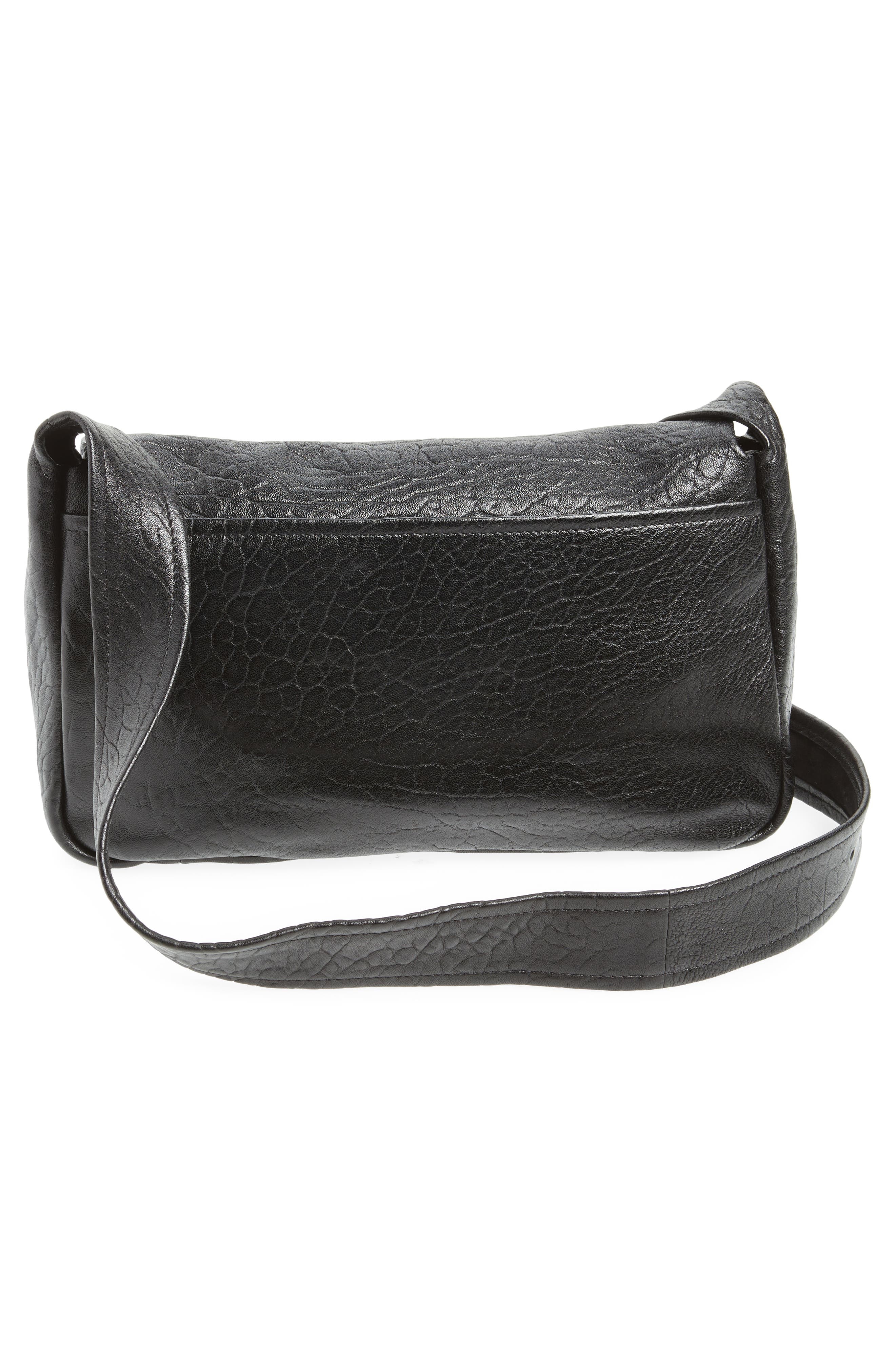 Marni Medium Trunkaroo Soft Leather Shoulder Bag in 00N99 Black at Nordstrom - 3