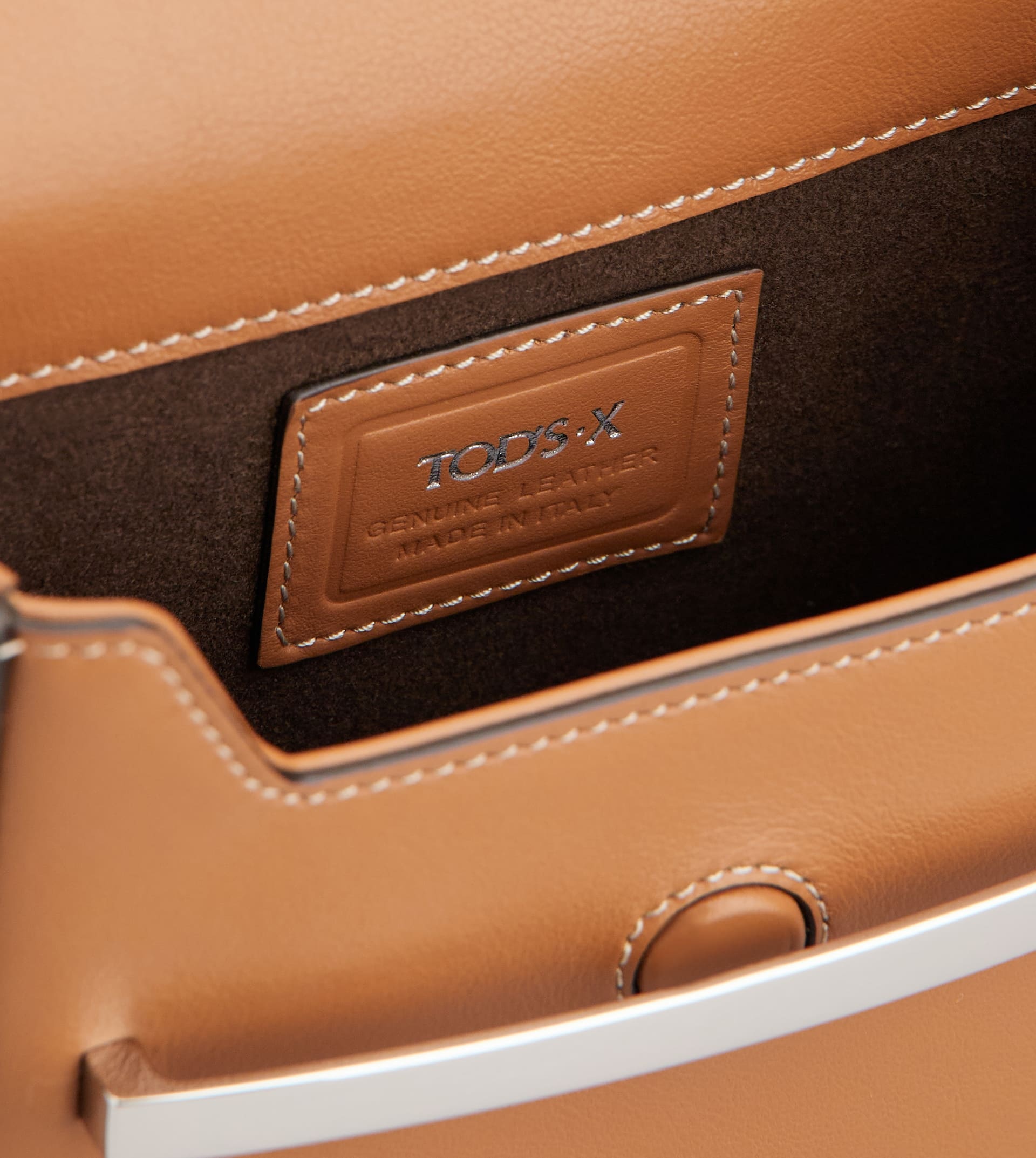 PHONE HOLDER MEDIUM TOD'S•X CAPSULE COLLECTION - BROWN - 5