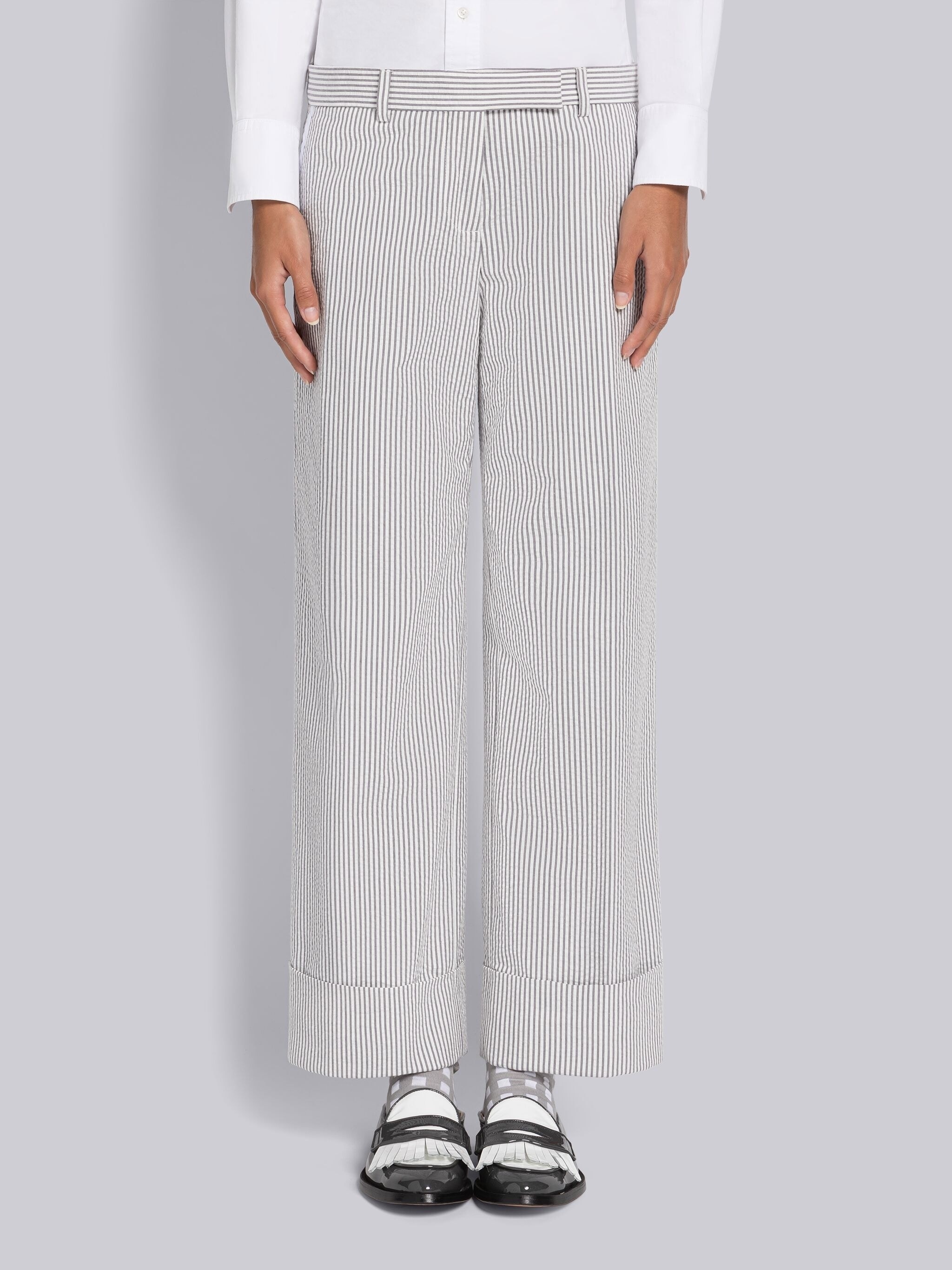 Rope Edge Anchor Low Rise Sack Trouser - 1