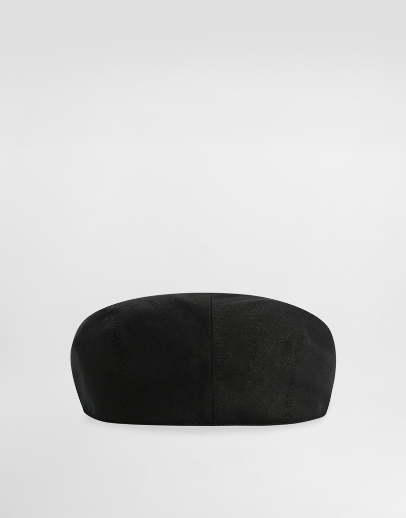 Dolce & Gabbana Linen flat cap outlook