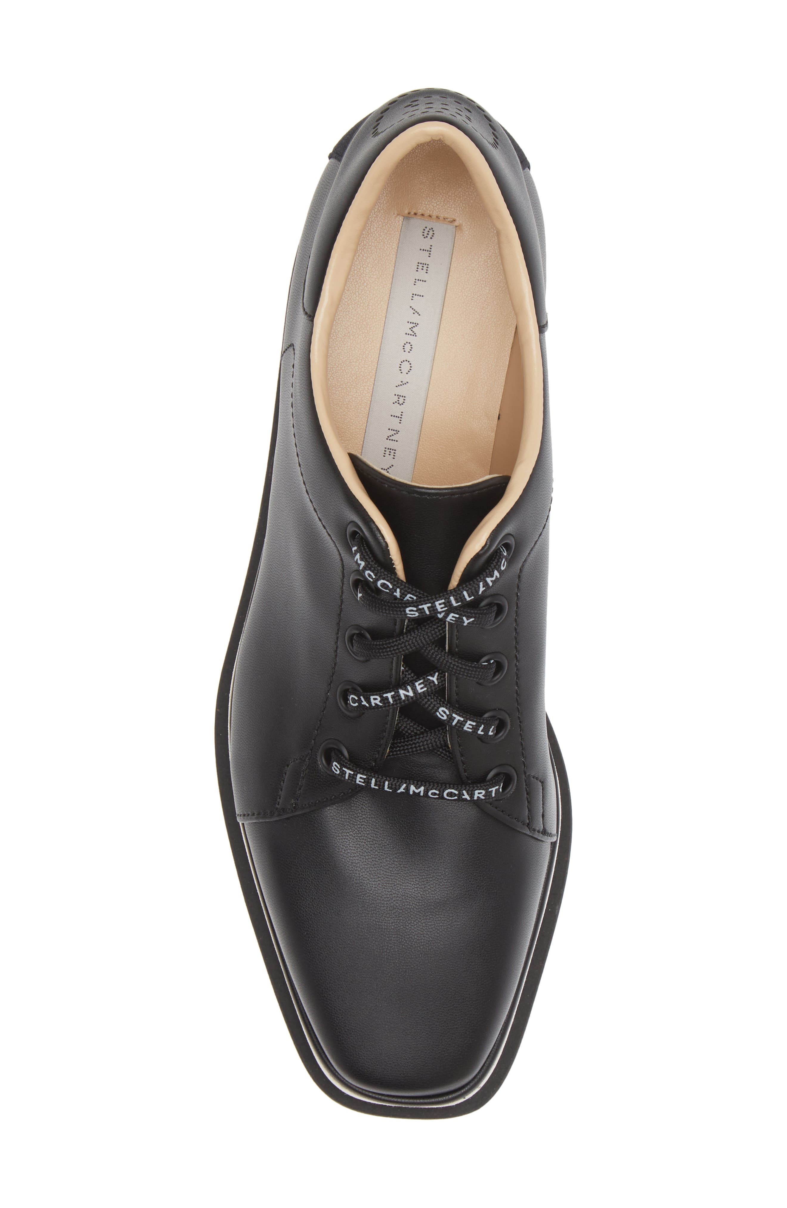Stella McCartney Sneak-Elyse Platform Sneaker in 1065 Black/White at Nordstrom - 5