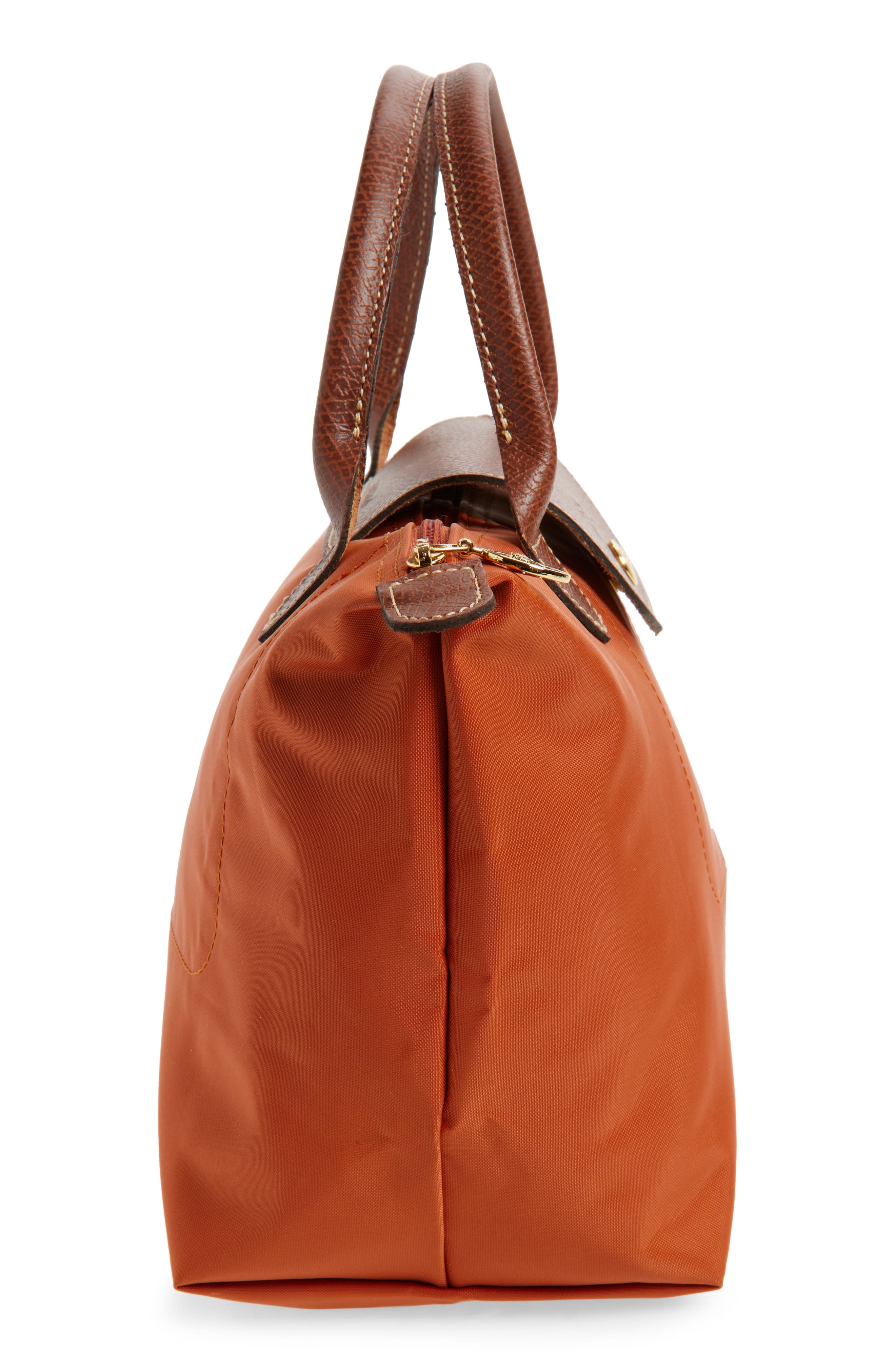 Longchamp Small Le Pliage Original Top Handle Bag in Brick at Nordstrom - 5