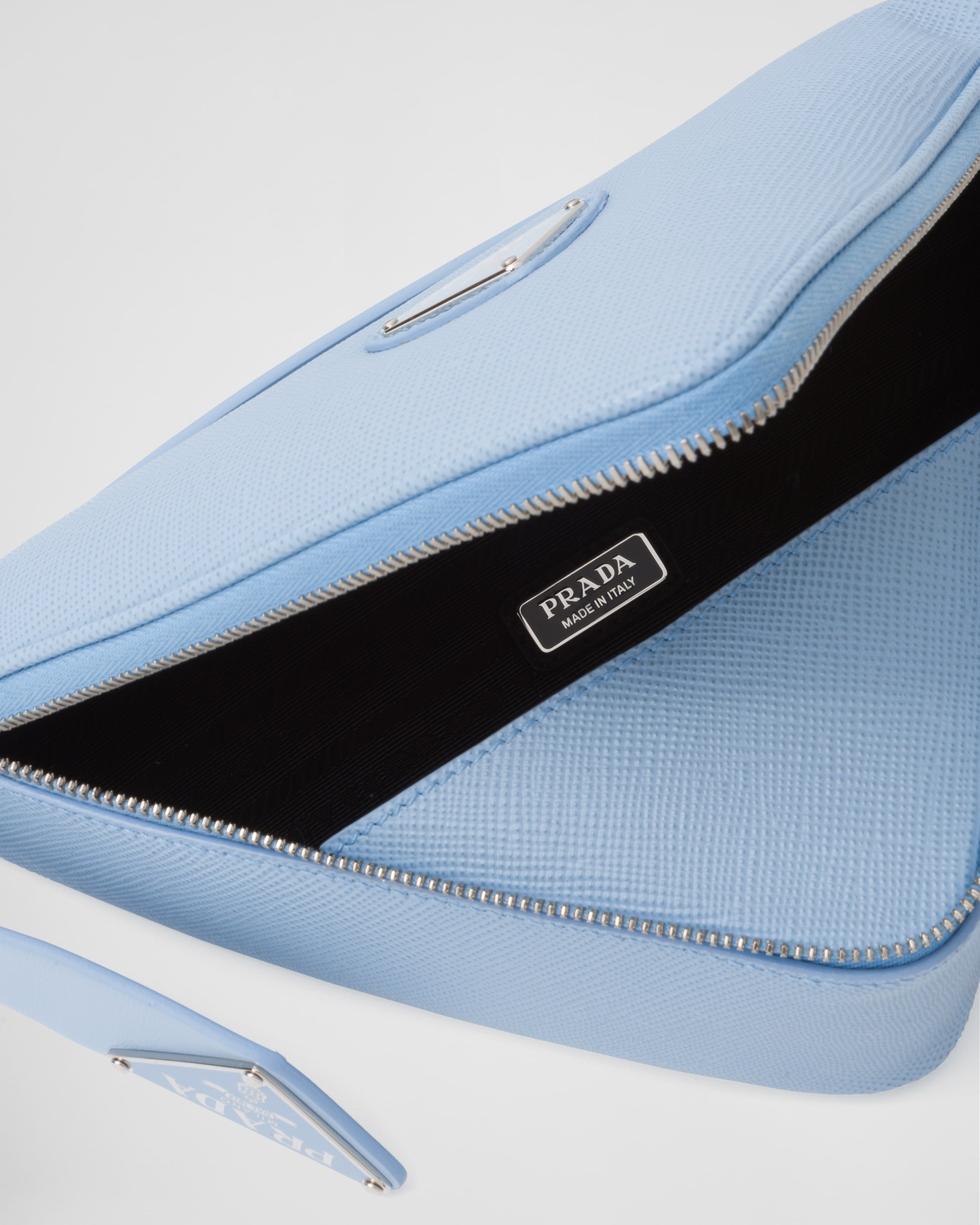 Saffiano leather belt bag - 5
